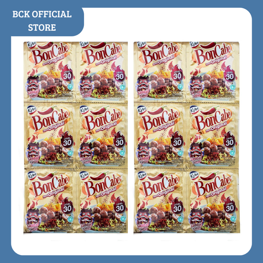 

Boncabe Sambal Tabur Level 30 24x5.5gr (Pack)