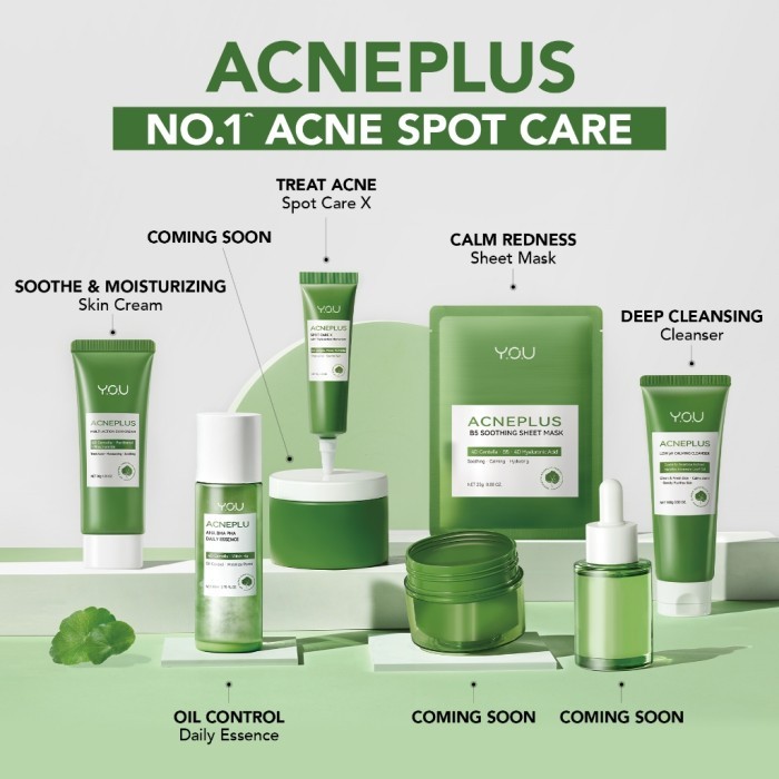 NEW LOOK✔️ YOU BEAUTY ACNEPLUS SERIES - Spot Care ( Totolan ) | Cleanser | Toner | Moisturizer | Ser