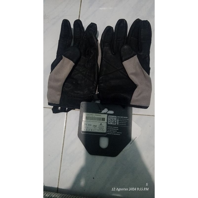 sarung tangan motor eiger size xl