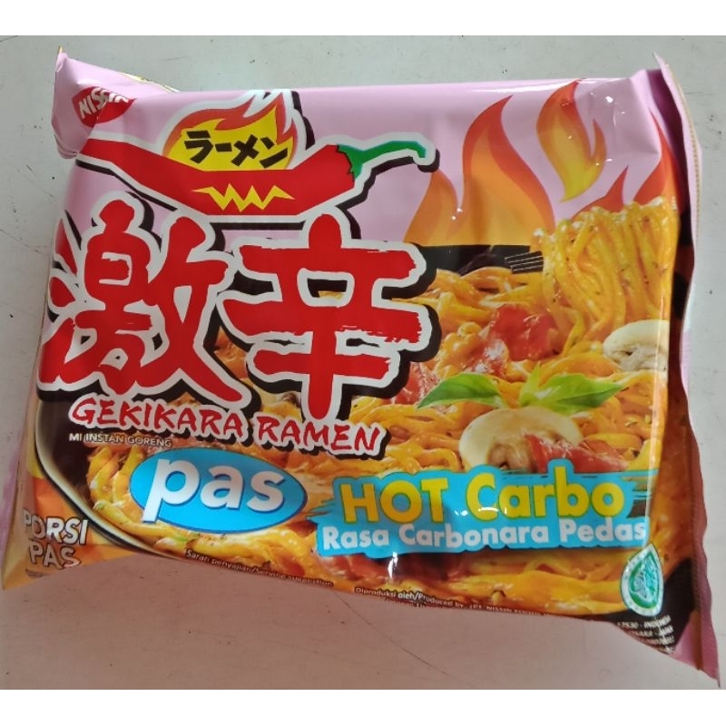

ramen gekikara rasa hot carbonara 80gram