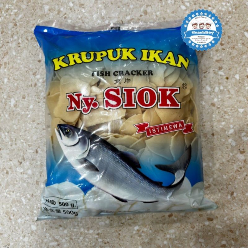 

ny siok ikan kerupuk ikan ny siok kerupuk ikan istimewa fish cracker 500gram