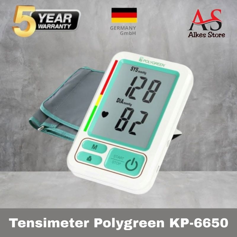 Tensimeter Digital Polygreen KP-6650 Tensi Lengan Atas dengan NFC dan Aplikasi OUcare