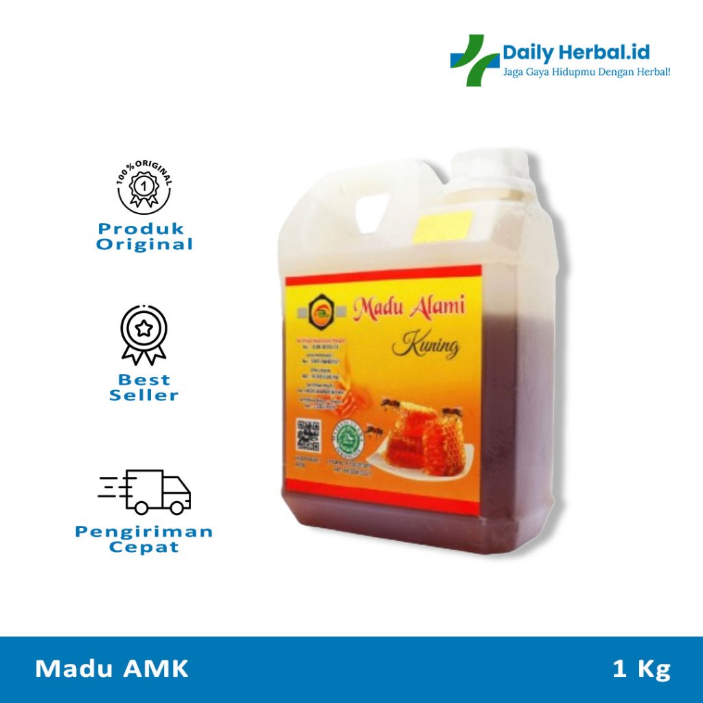 

AMK - Madu Kuning Alami 1kg