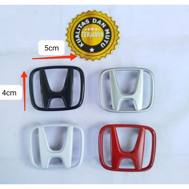 emblem logo stir honda mobilio brio jazz freed civic original