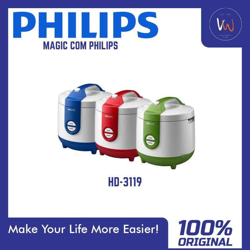 Philips 2L Rice Cooker / Magic Com HD-3119