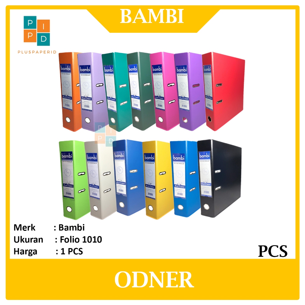 

BAMBI - Odner Tempat File Ukuran Folio 1010 Warna - PCS