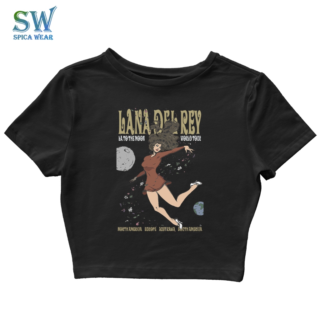 Baby tee Lana Del Rey Style Crop tee
