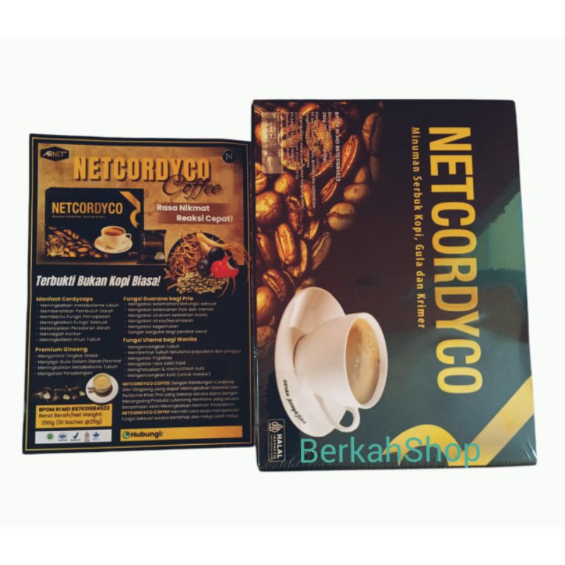 

COFFEE NETCORDYCO isi 10sachet