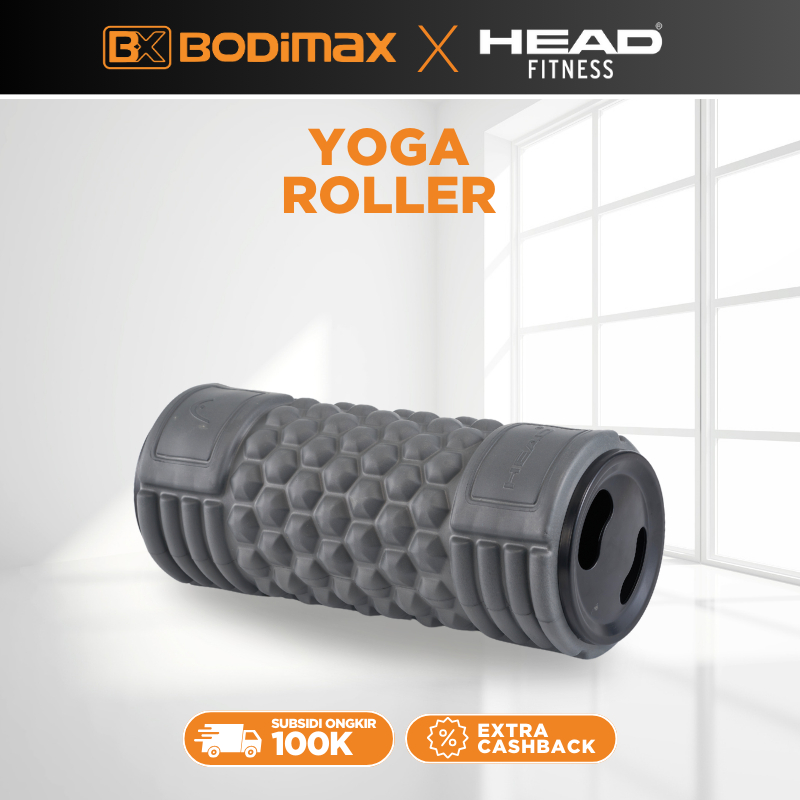 Alat Bantu Senam Bantal Yoga Pilates HEAD Foam Yoga Roller