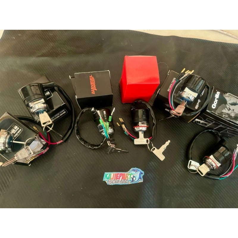 KONTAK KUNCI HONDA CB 100 CB TWIN CG100 BERKODE MODEL ORI FULL BESI KABEL 4/KABEL 2 UNTUK CB GL MP T