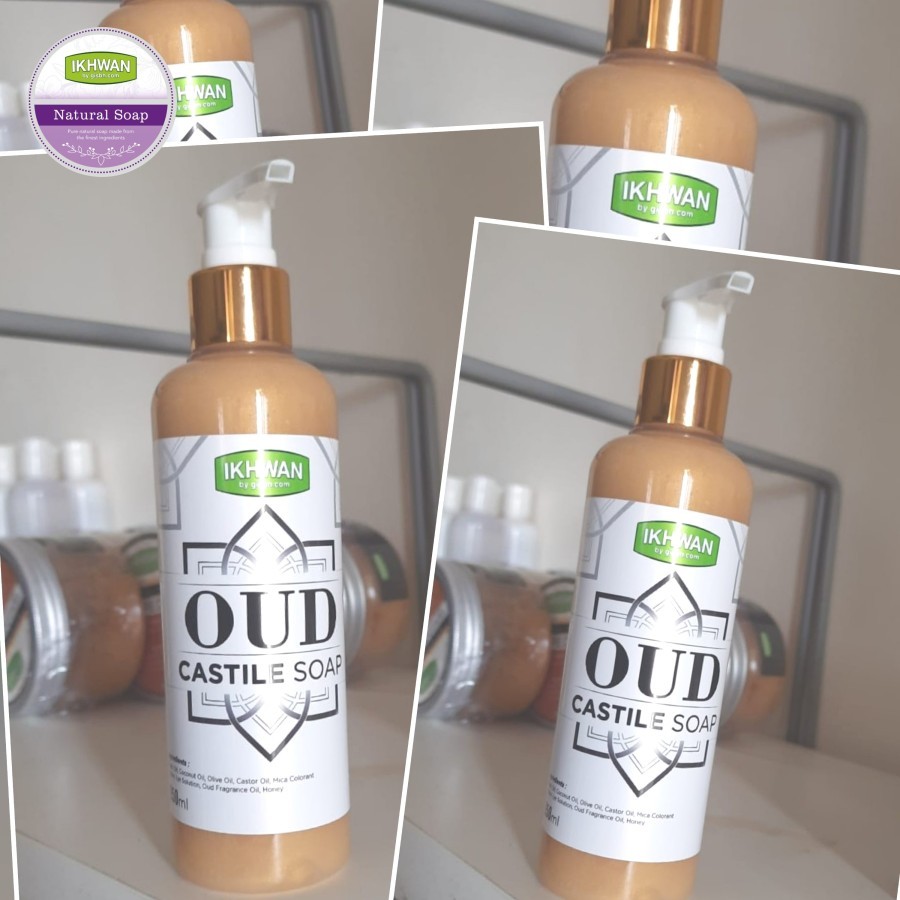 Castile Soap Oud Sabun Cair Oud
