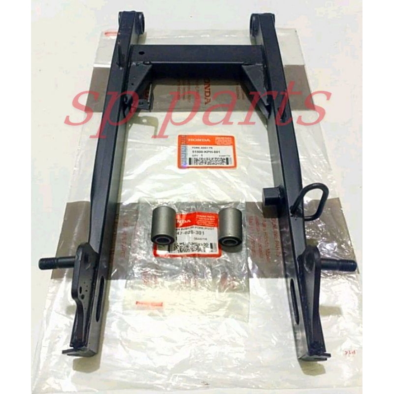 SWING ARM CAPIT UDANG KPH HONDA SUPRA X 125 DOUBLE DISC CAKRAM BELAKANG ORIGINAL FREE BOSH PORK