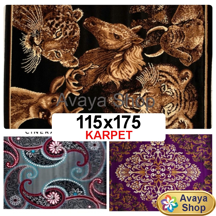 KARPET 115x150 cm / PERMADANI 115x155 cm / KARPET ALMAYA / KARPET MODERNO /KARPET EXOTIC