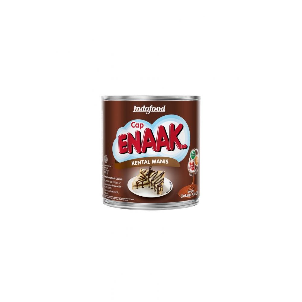 

Susu Kental Manis SKM Cap Enaak Cokelat 370gr / Creamer Cap Enak Chocolate