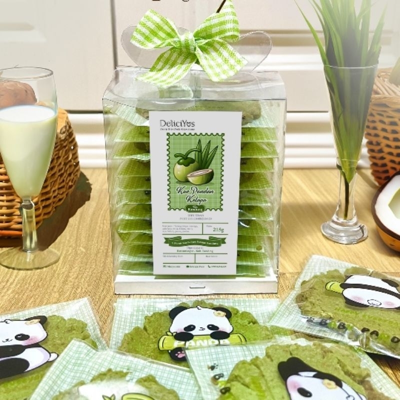 

Kue Pandan Kelapa 1 Box Hampers isi 7pcs