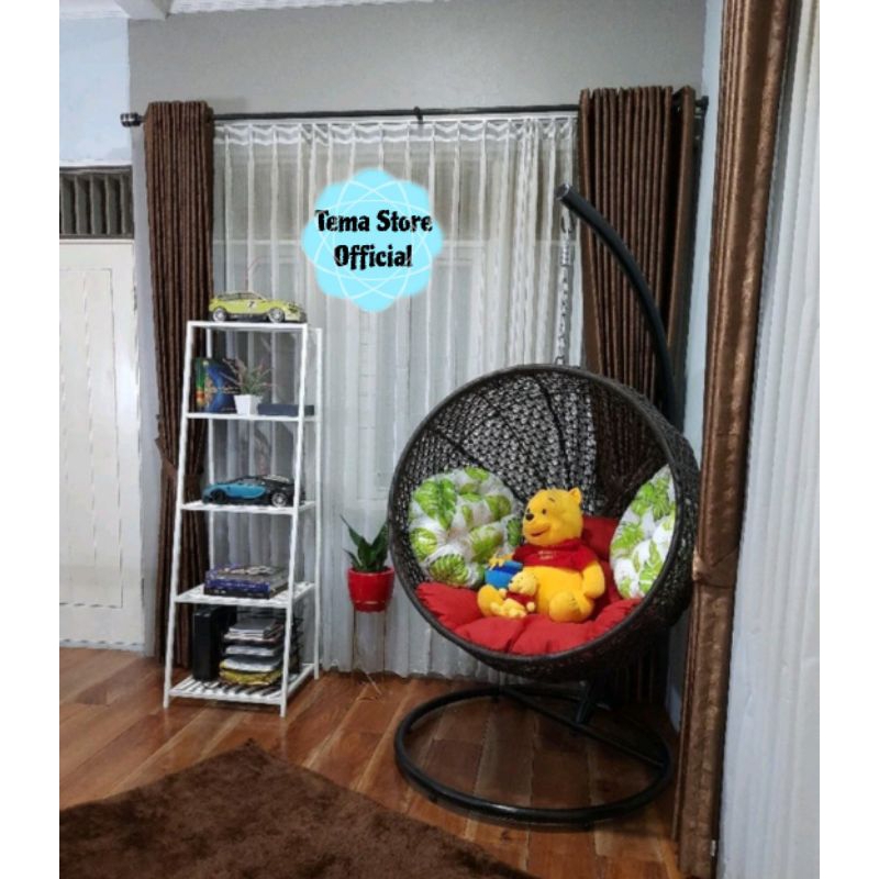 AYUNAN ROTAN SINTETIS BULAT