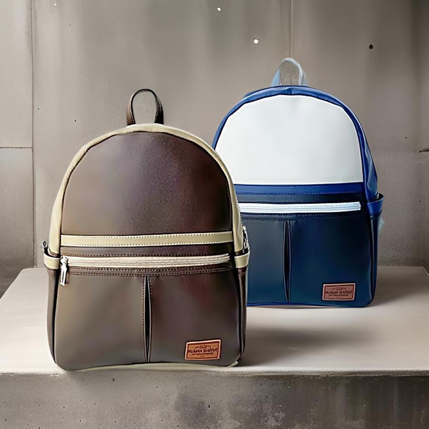 Rumah Warna Tas Ransel Tas Laptop 12 Inci  Noura SIze 28 x 13 x 36 cm