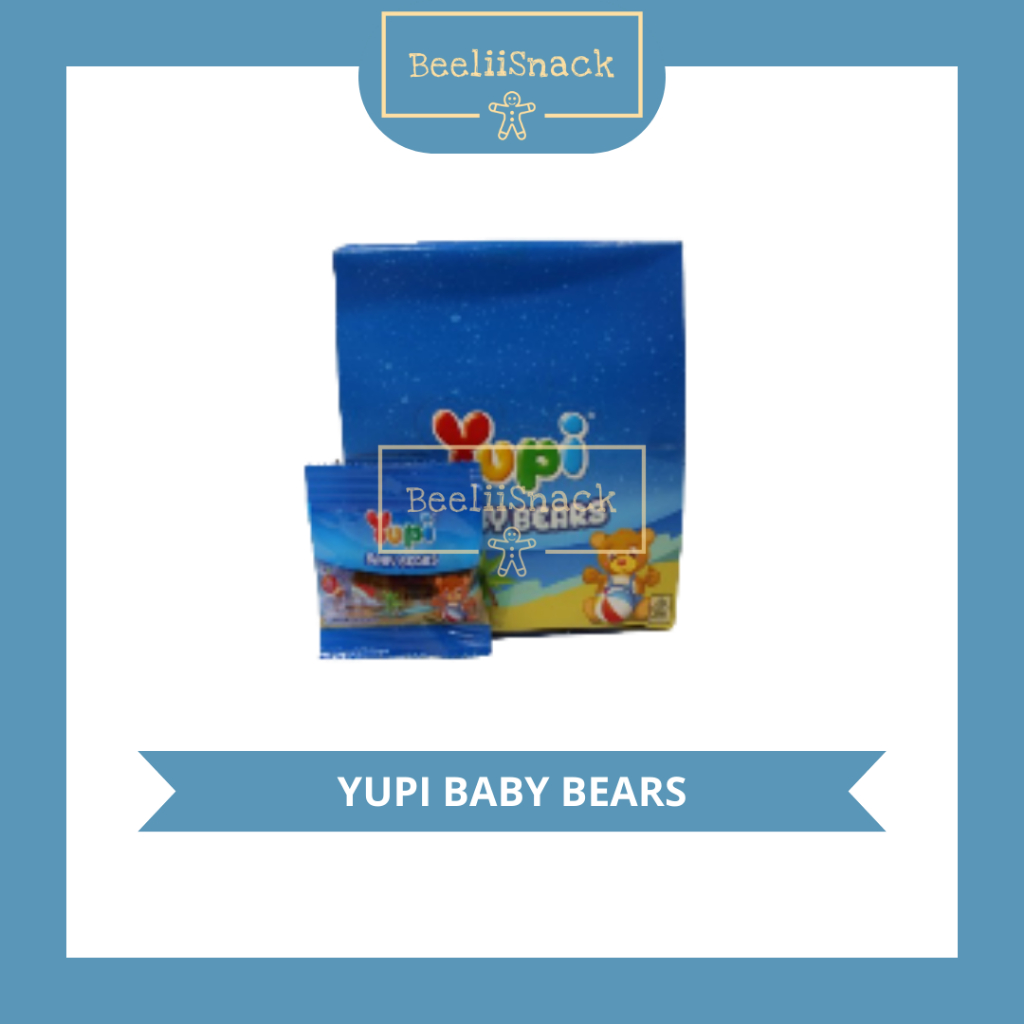 

Yupi Gummies Candies - BABY BEARS 6 gr