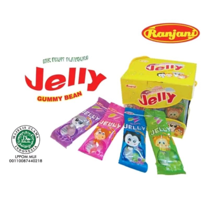 

Youka Jelly Bean Candy Ranjani 1 Box Isi 30 Pcs Permen Jeli