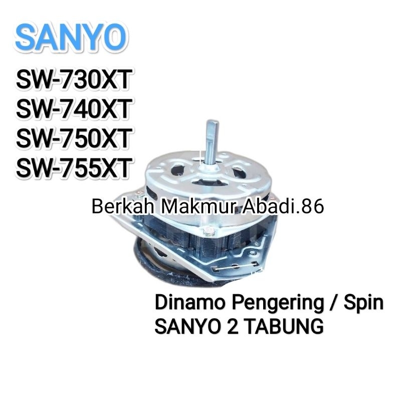 Mesin Dinamo Spin / Pengering Mesin Cuci SANYO SW-730XT SW-740XT / SW-750XT SW-755XT Mesin Dinamo Sp