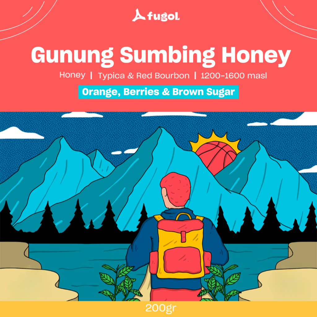 

Kopi Arabika GUNUNG SUMBING HONEY (200gr) Single Origin Specialty Coffee