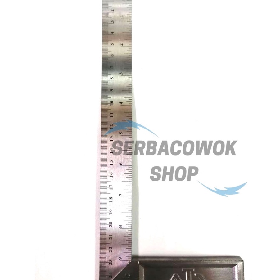 

READY STOCK Penggaris Siku 1 Inch 25cm Tukang Angle Ruler 9 Derajat Merk ATS Termurah Berkualitas