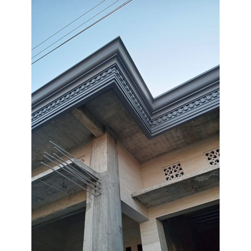 Lisplang beton profil piano uk- 50cm x 2m (minimal pembelian 5 batang)