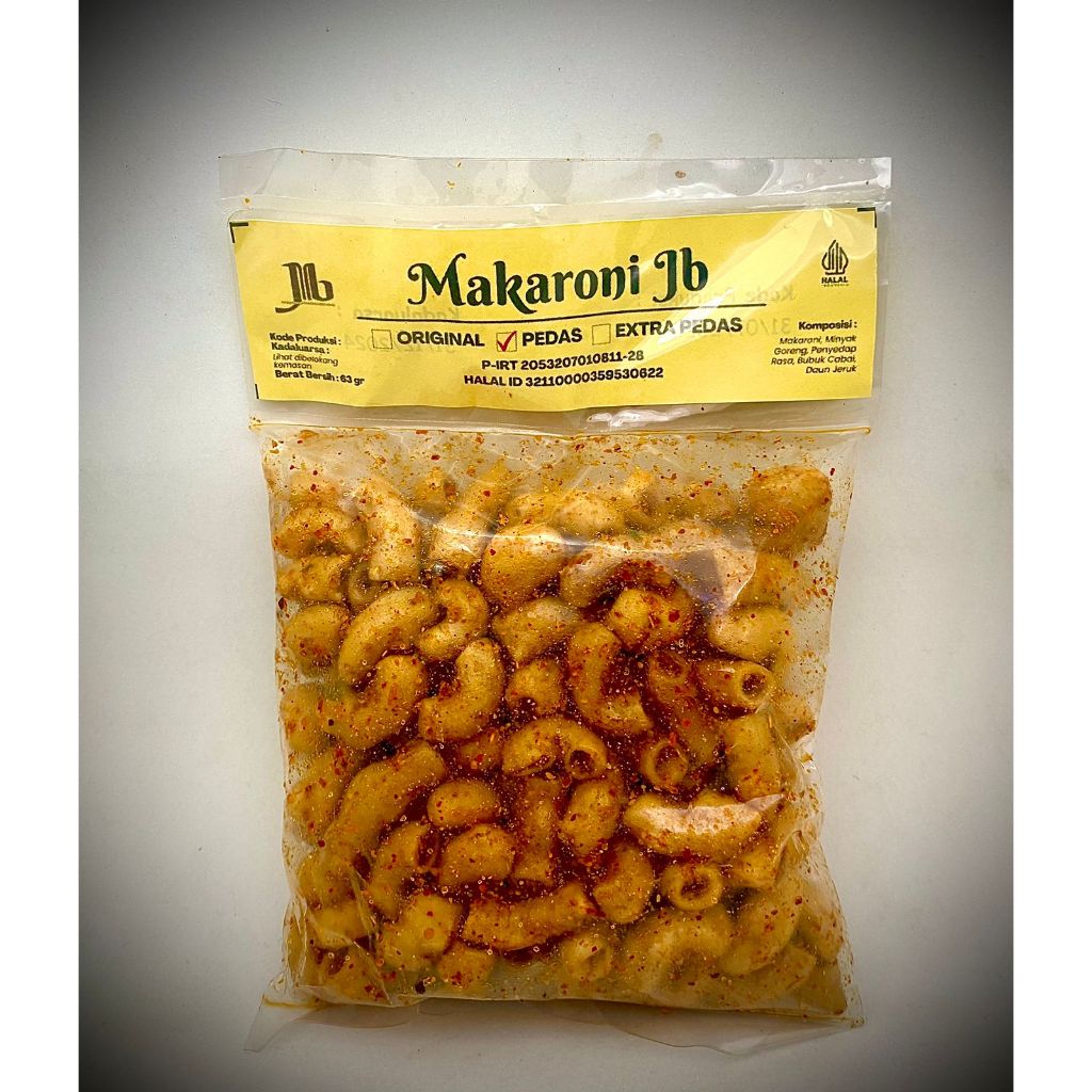 

Makaroni Bantat Pedas 63 gr - Makaroni JB