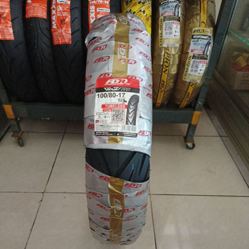 Ban FDR Genzi Pro 100/80 ring 17 Tubeless