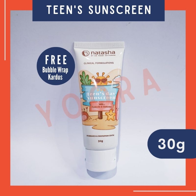 Natasha Teen's Sunscreen, Tirai Remaja, Teen's Sunblock