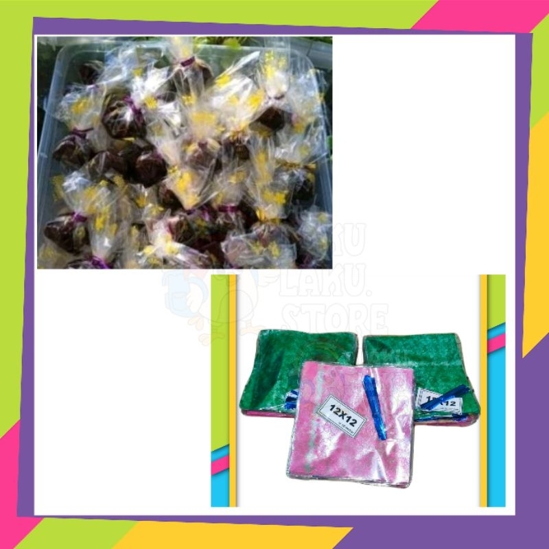 

PLASTIK TRANSPARAN POTONG/ PLASTIK JENANG/ PLASTIK MADU MONGSO/ PLASTIK BENING MOTIF 12X12