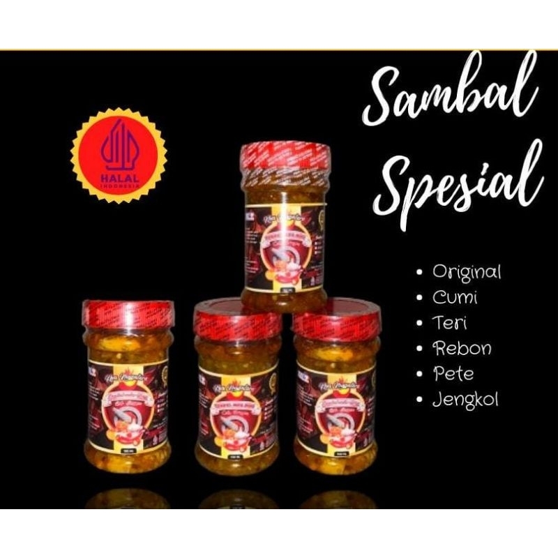 

Sambal Pedas Khas Nusantara (Cumi)