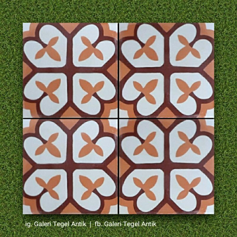 TEGEL MOTIF RETRO KLASIK