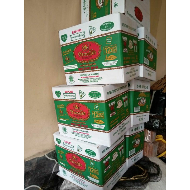 

Thai Green Tea Chatramue 1 Dus BPOM