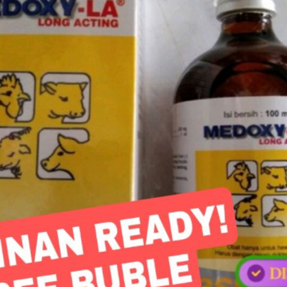 Antibiotik Sapi Kambing Medoxy LA 100 ml Medion