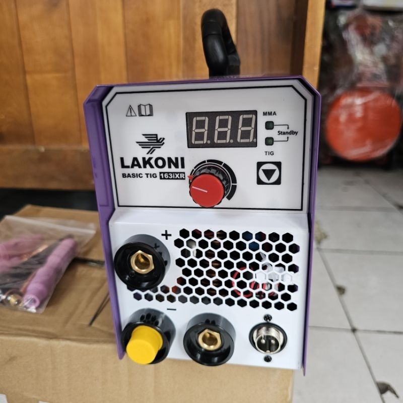 MESIN LAS ARGON STAINLESS LAKONI TIG 160A BASIC TIG 163 TRAVO LAS STAINLESS STERL TIG 160AMPERE TIG 