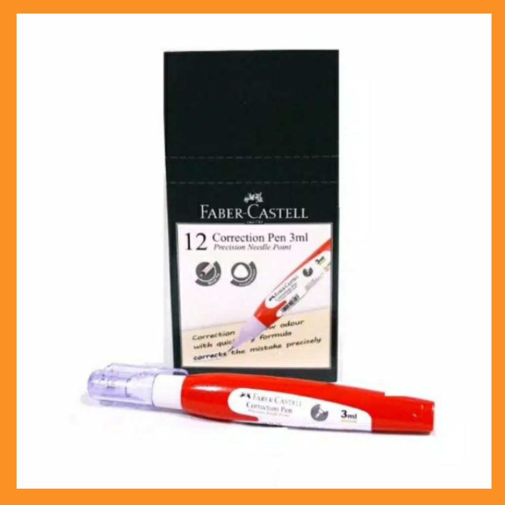 

FABER CASTELL Correction pen/tip ex cair 3ml 169419