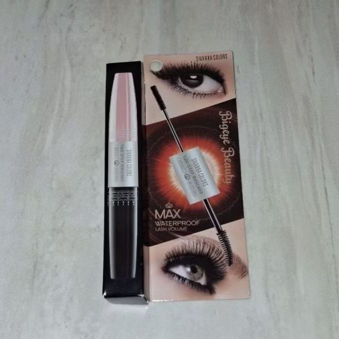 Sivanna Colours Mascara 2 in 1 Waterproof Lash Volume Maskara