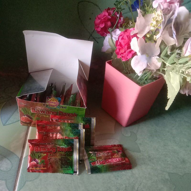 Kapsul Herbal Extrak Bawang Dayak 20 pcs ori