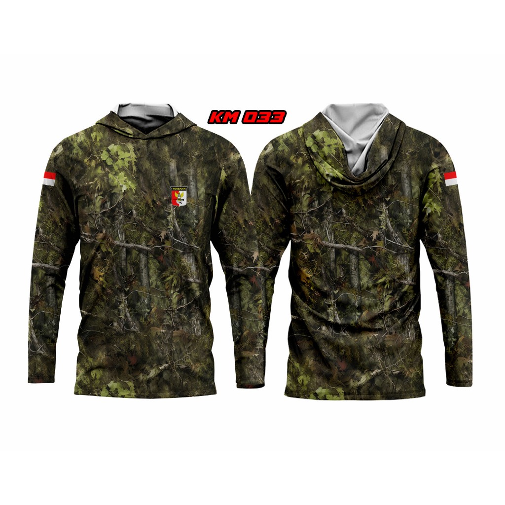 BAJU CAMO HUNTING PERBAKIN / BAJU BERBURU CAMO