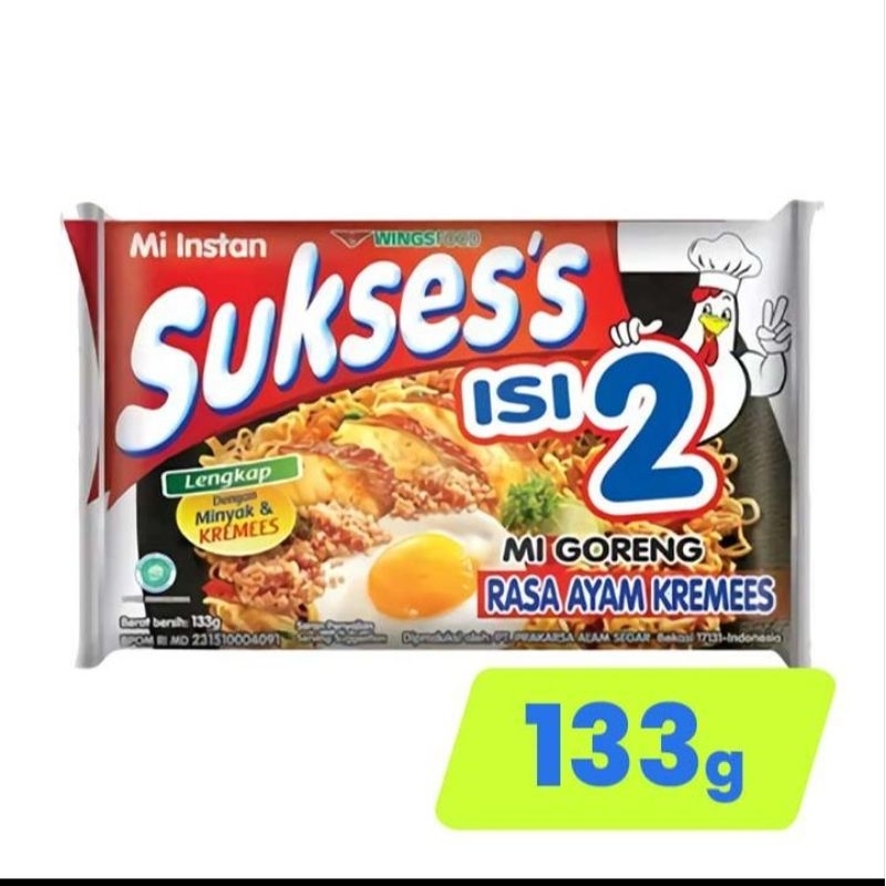 

[1DUS]MIE SUKSES ISI 2 AYAM KREMES ISI 24PCS