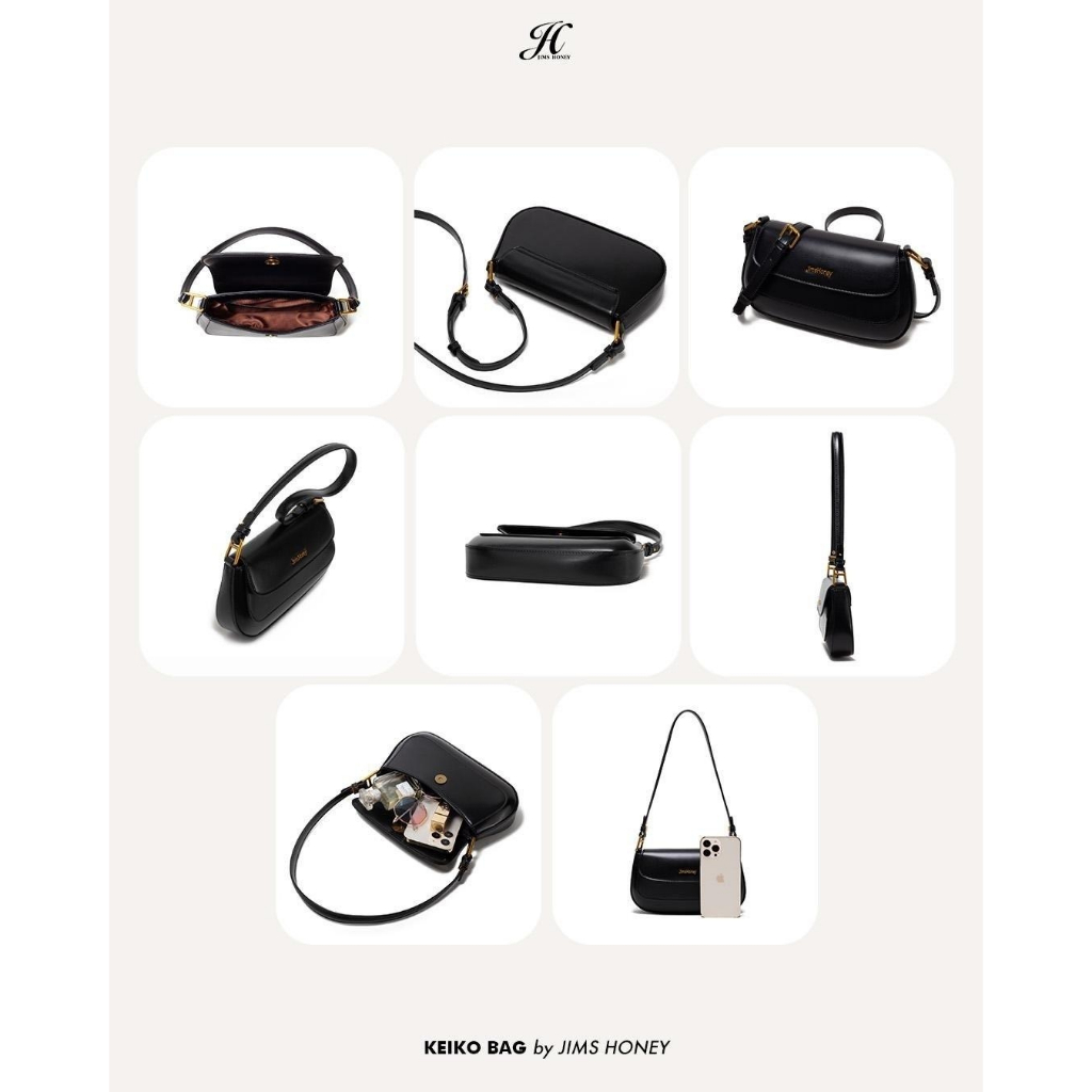 JIMS HONEY KEIKO BAG Tas Selempang Wanita Slingbag Cewek Jimshoney Trendy Elegan