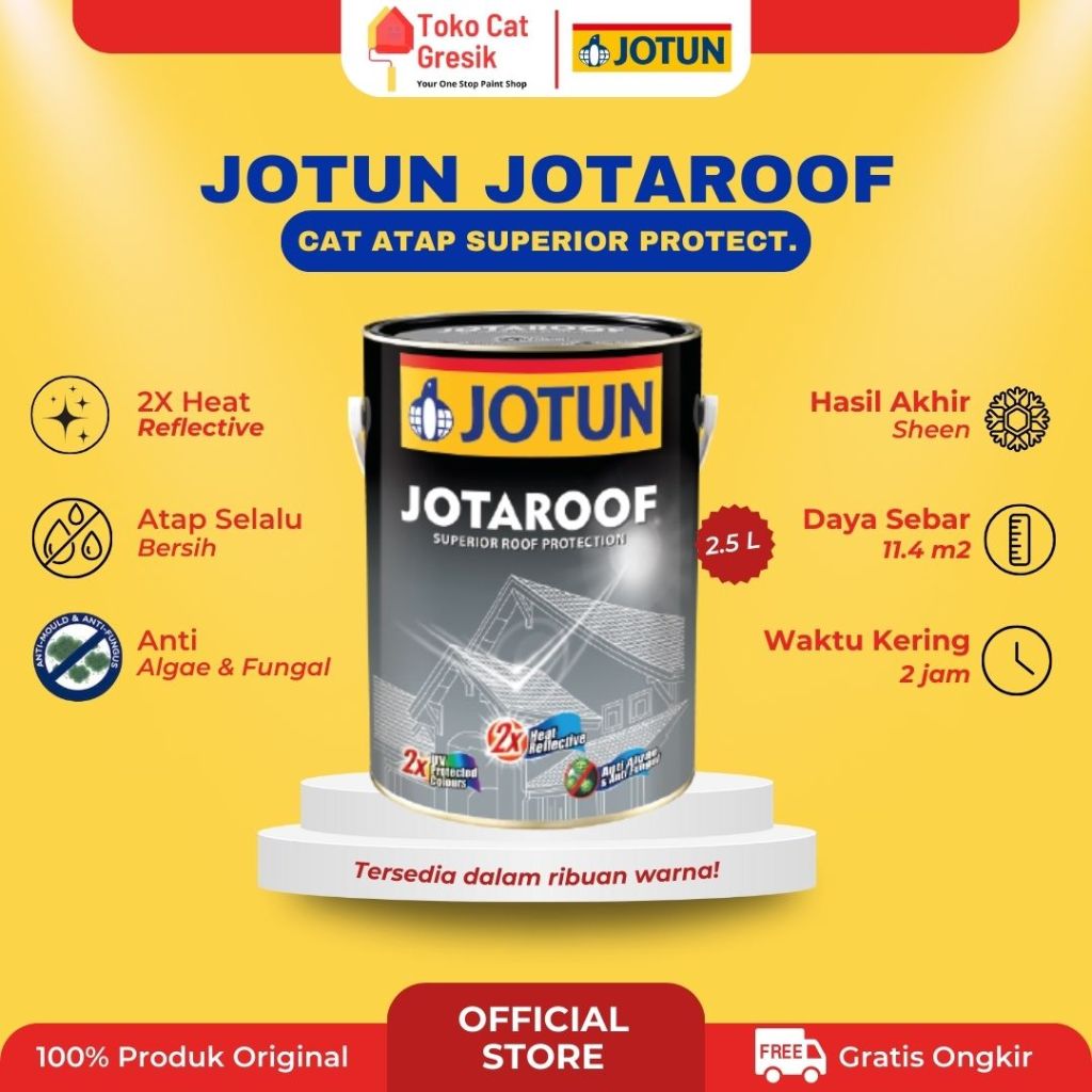 CAT GENTENG JOTUN JOTAROOF 2.5L