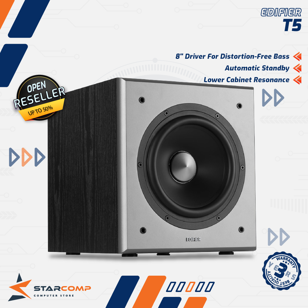 EDIFIER T5 Powered Active Subwoofer