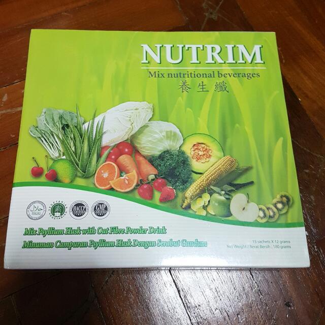 

Termurah Nutrim Mix Nutritional Beverages Minuman Kesehatan Serabut Gandum