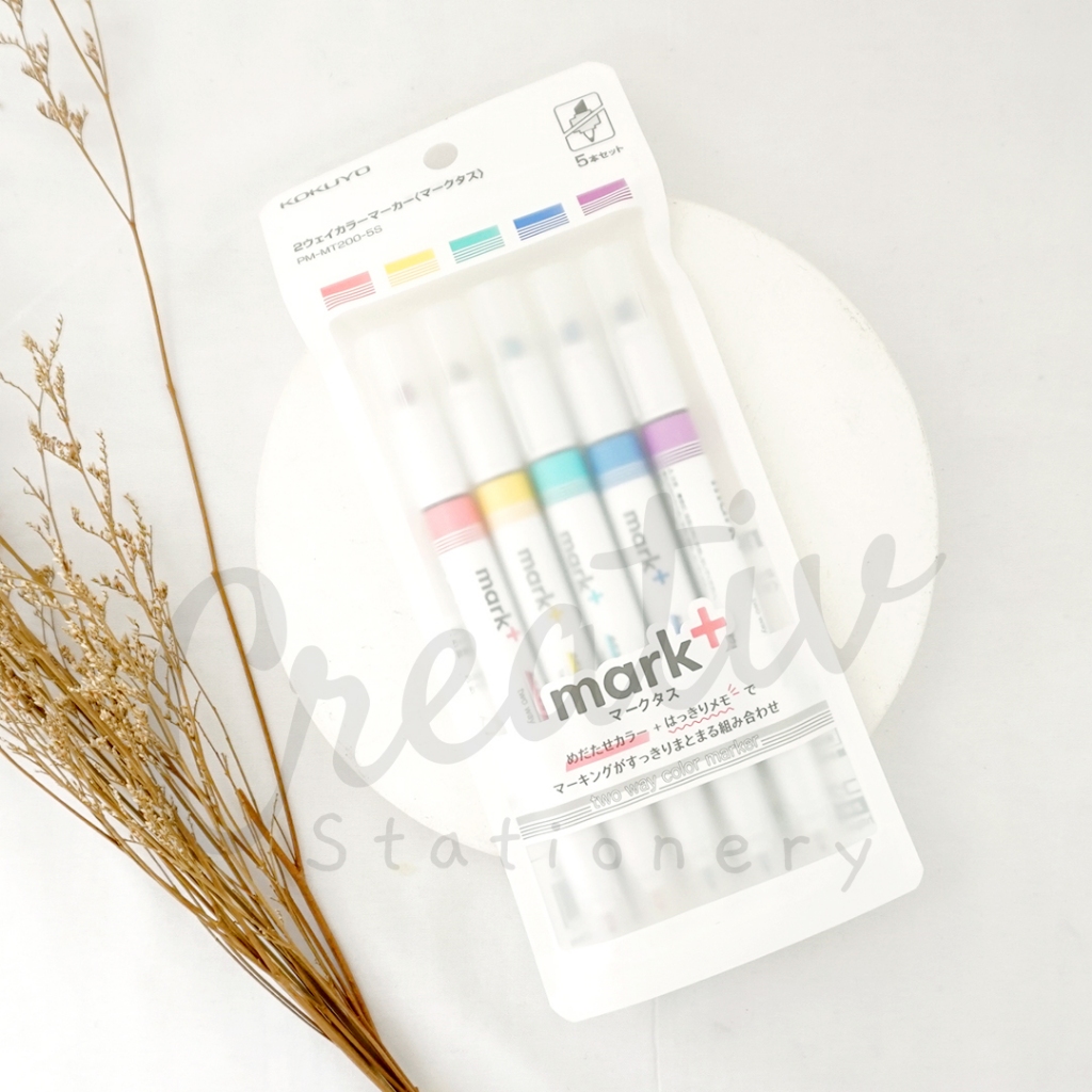 

Kokuyo Highlighter Double Side Mark+ Mt200 Penanda