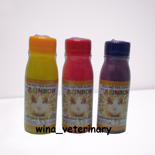 Rainbow Shampoo Hamster - Shampoo Anti Kutu Hamster Flea n Tick Tungau