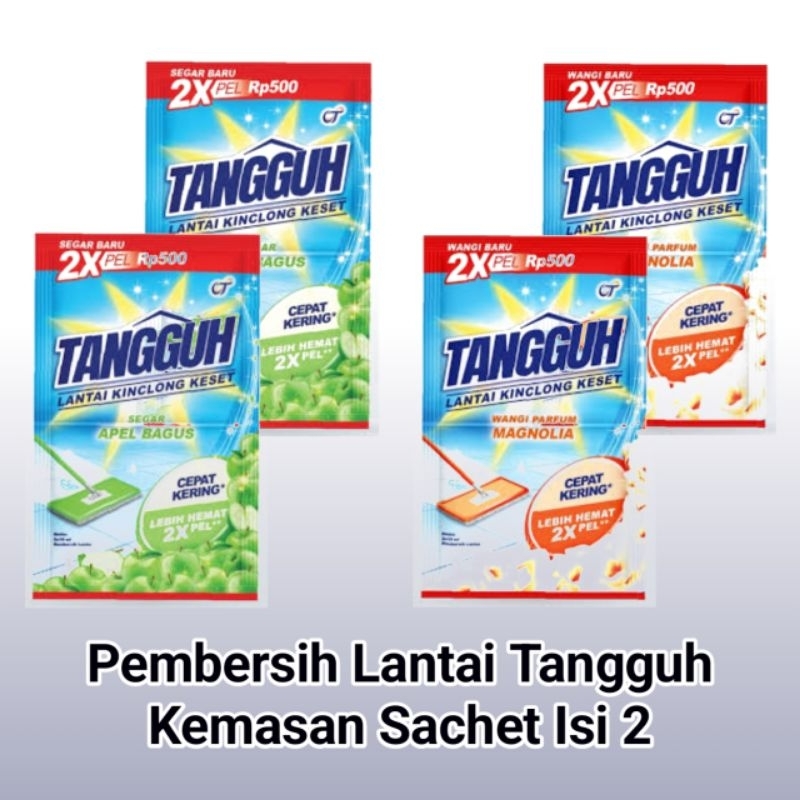 Pembersih Lantai Tangguh Kemasan Sachet Isi 2