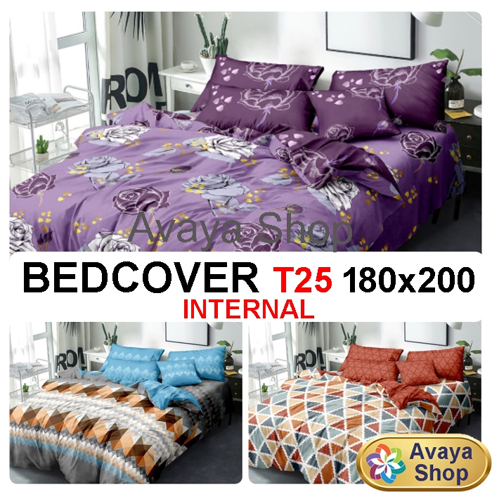 T25 BEDCOVER INTERNAL 180x200 TINGGI 25 cm/ BEDCOVER INTERNAL KING / BEDCOVER KATUN TINGGI 25