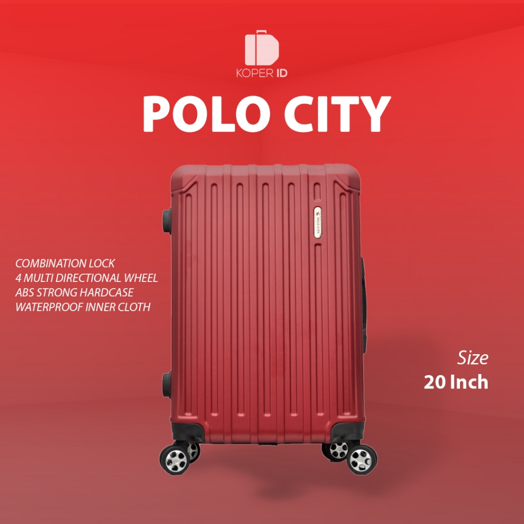 Koper Polo City Tas Koper Polo City Hardcase size 20 inch - 073